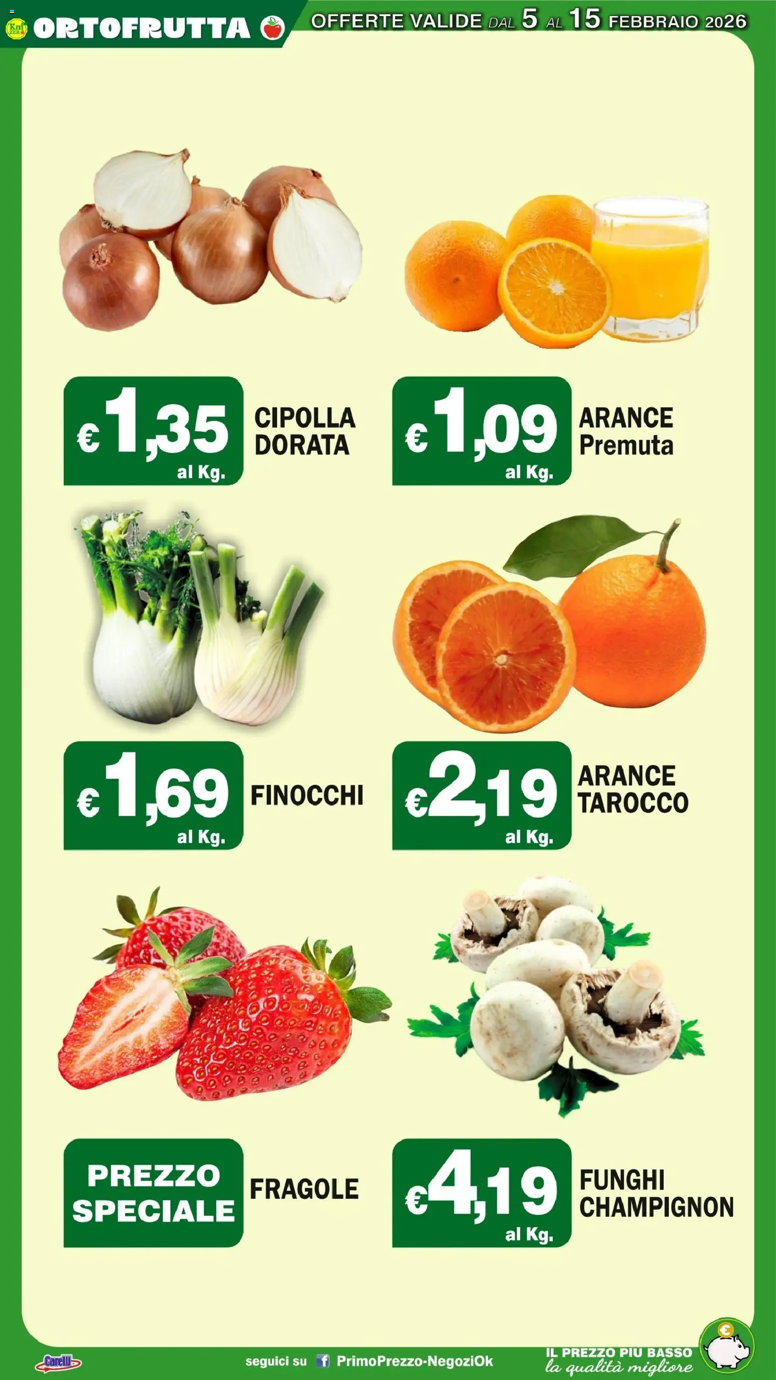 Volantino Primo Prezzo del 05.02.2026 | Pagina: 32