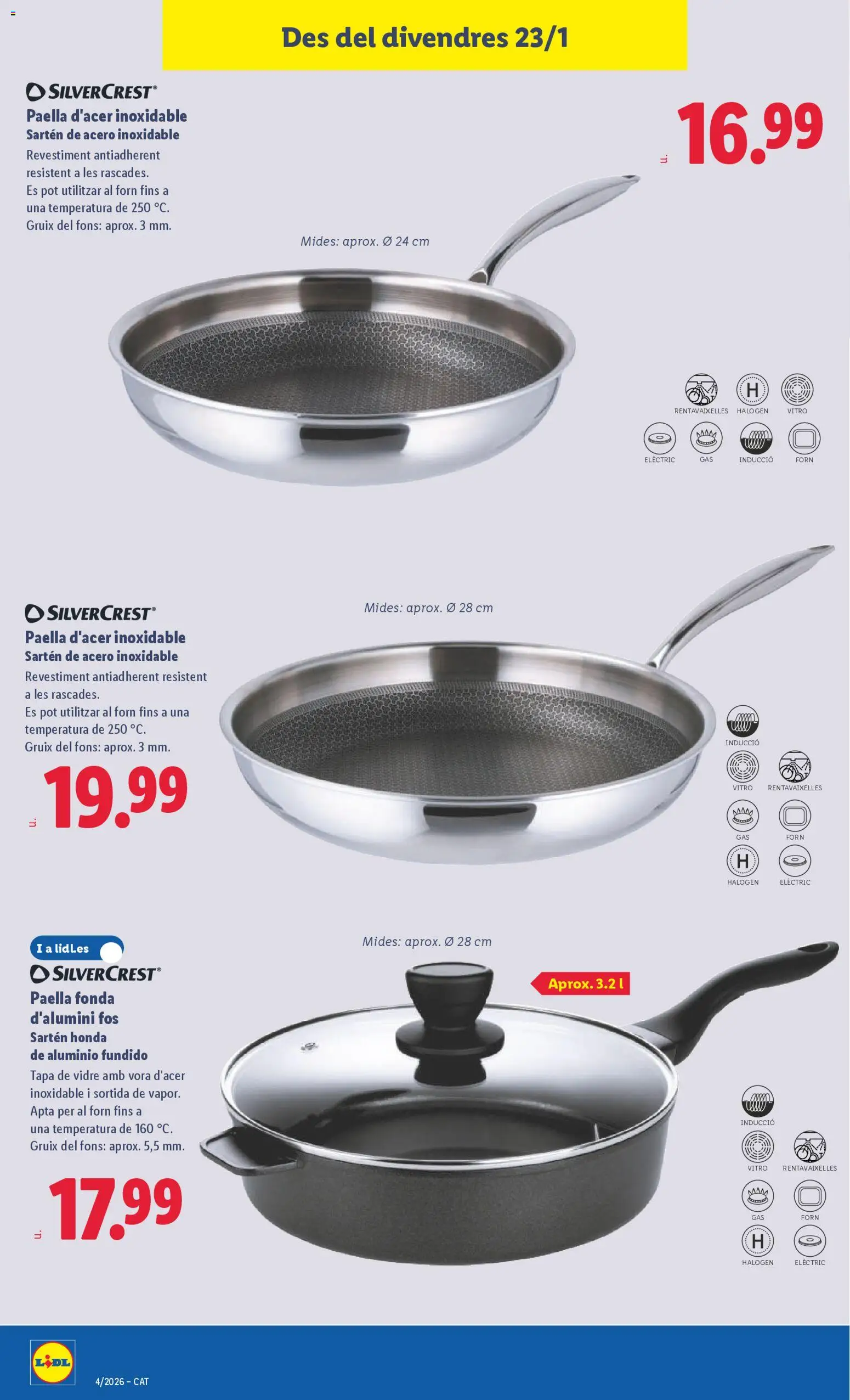 Lidl folleto de bazar │ válido desde el 19.01.2026 | Página: 24 | Productos: Pan