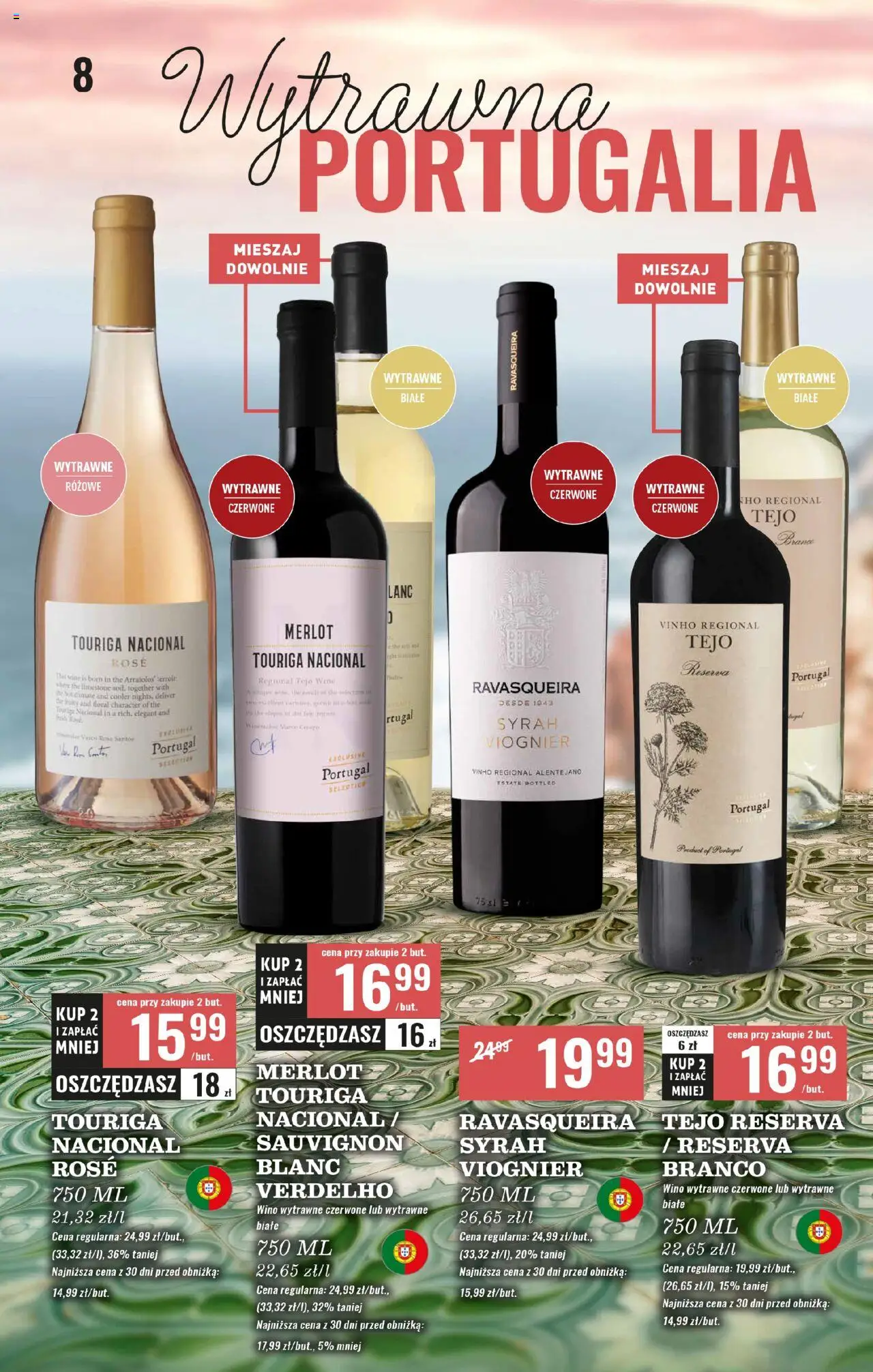 Biedronka gazetka - Czas na toast od 22.09.2025 | Strona: 8 | Produkty: Merlot, Wino