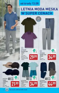 Aldi Gazetka od 11.08.2025 | Strona: 26 | Produkty: Spodnie, Piżama, Czapka