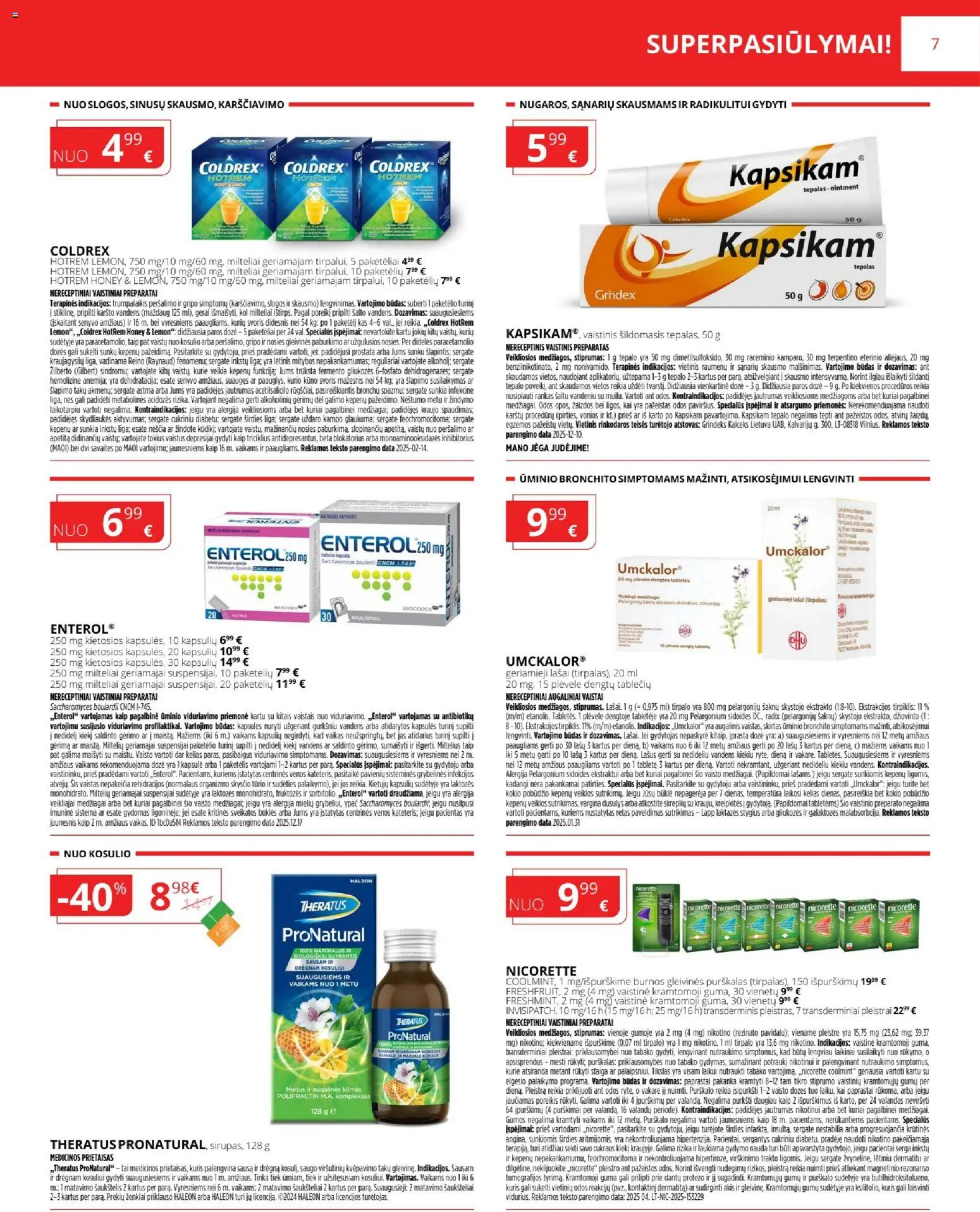 Gintarinė akcijos nuo 01.01.2026 | Puslapis: 7