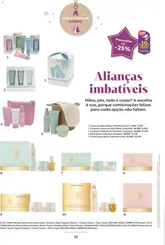 Pré-visualização Auchan - Vem aí o Natal válido de 06.11.2025 | Página: 12 | Produtos: Bolsa, Cesta, Óleo, Creme