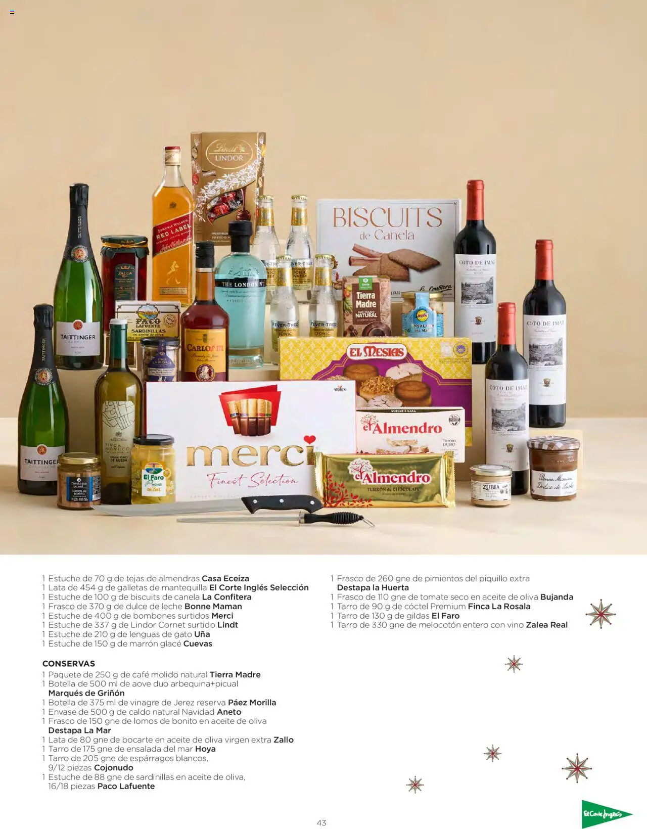 El Corte Inglés ofertas │ válido desde el 06.10.2025 | Página: 43 | Productos: Aceite, Chocolate, Vino, Aceite de oliva virgen extra