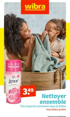 Wibra - Prévisualisation de Wibra catalouge valide à partir de 30.03.2026