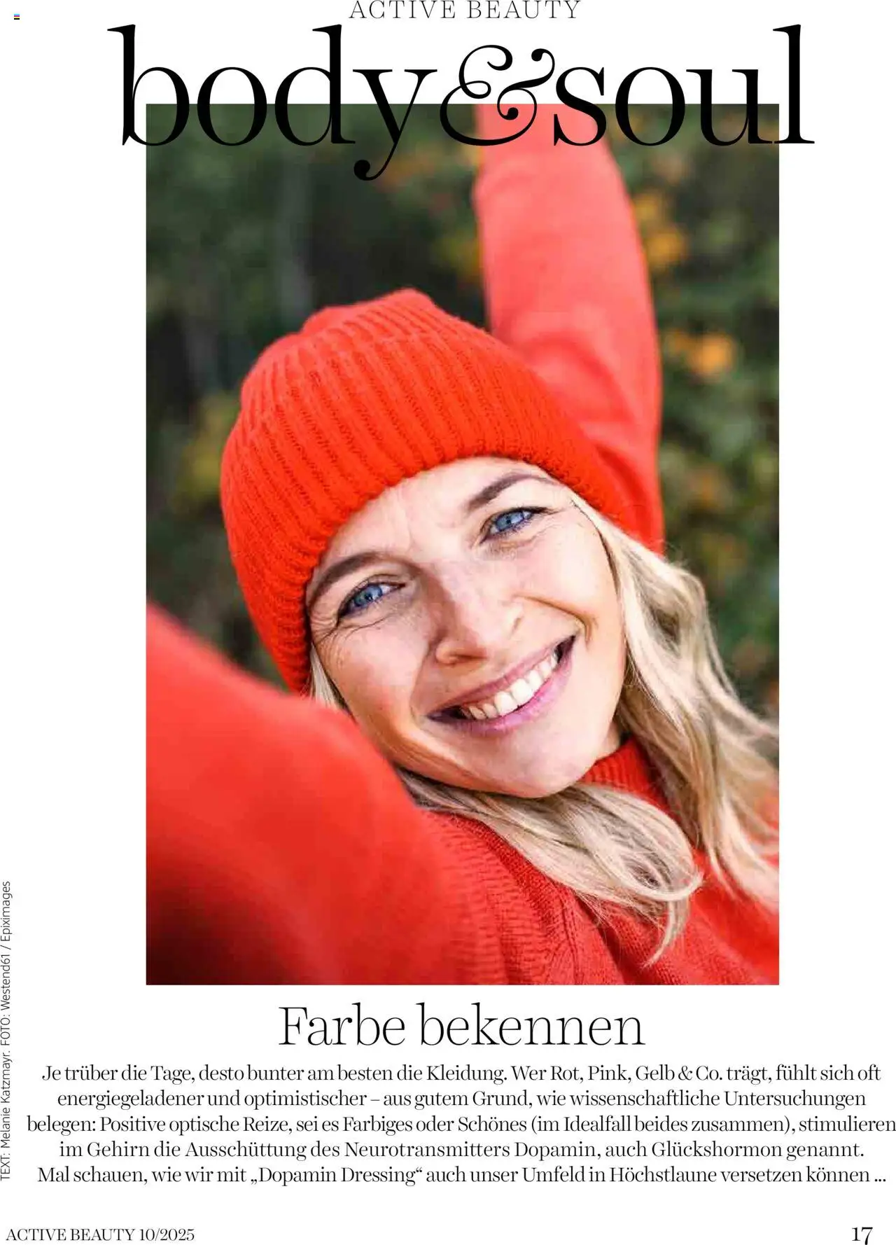 dm drogerie markt Active Beauty Magazin 10/2025 gültig ab 01.10.2025 | Seite: 17