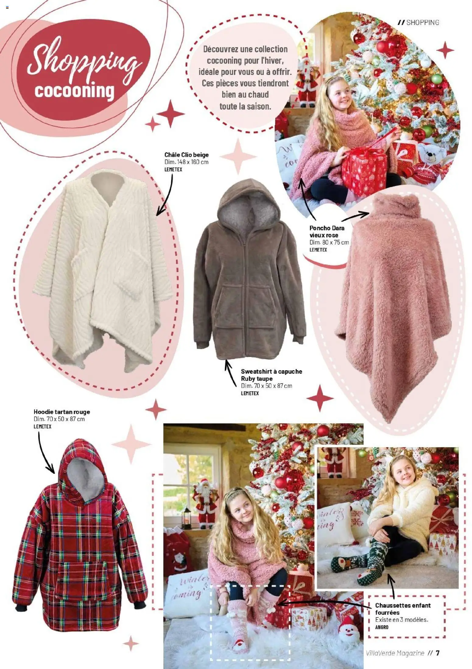 {H1} | Page: 7 | Produits: Châle, Magazine