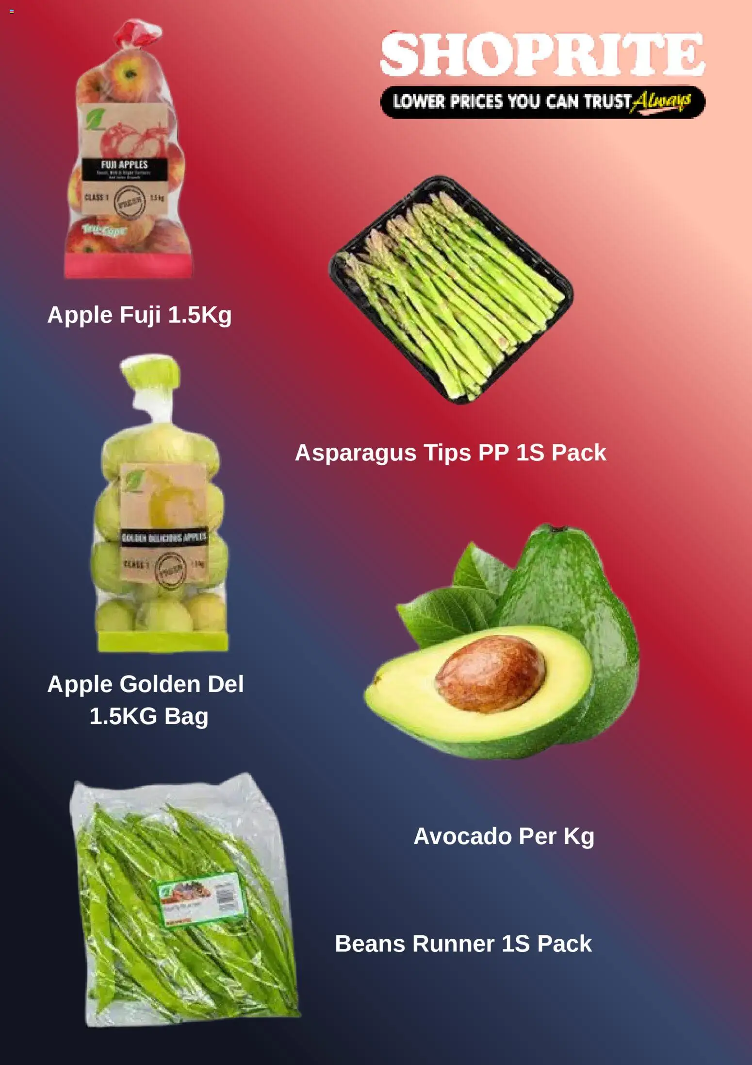 Shoprite Catalogue valid from 16.11.2025 | Page: 3 | Products: Bazsalikom, Apples, Avocado, Bag