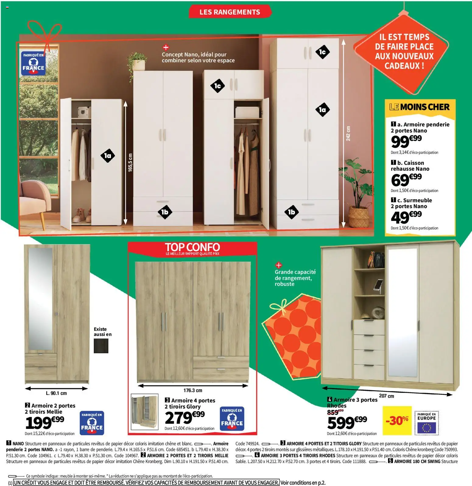 {H1} | Page: 54 | Produits: Meuble, Armoire, Portes, Tiroirs