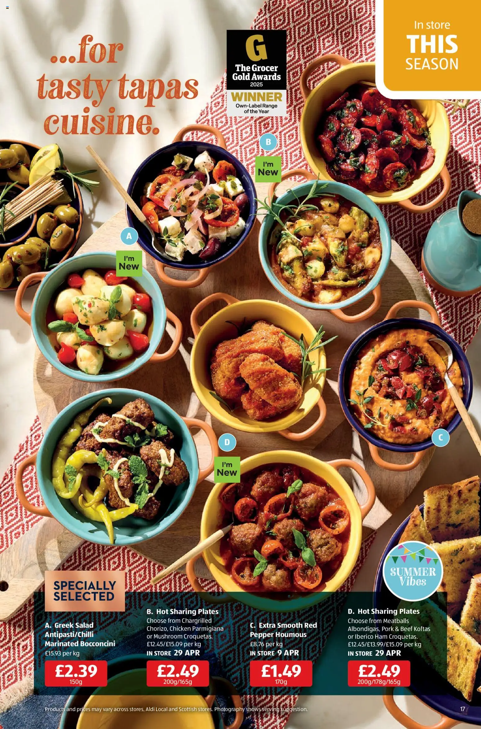 {H1} | Page: 17 | Products: Chicken, Pork, Beef, Salad