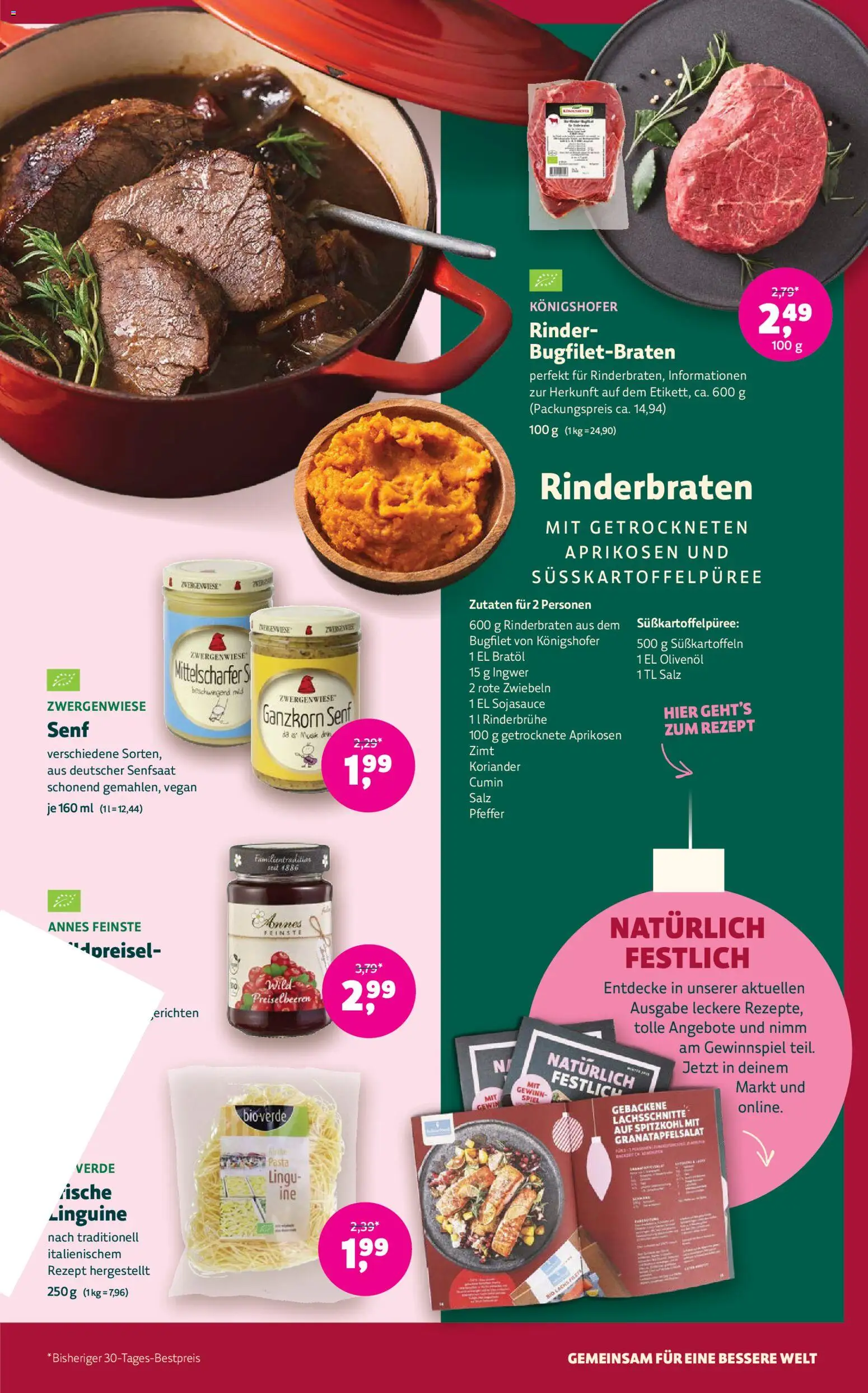 BioMarkt Prospekt – gültig ab 17.12.2025 | Seite: 7 | Produkte: Olivenol, Zwiebeln, Pfeffer, Pasta
