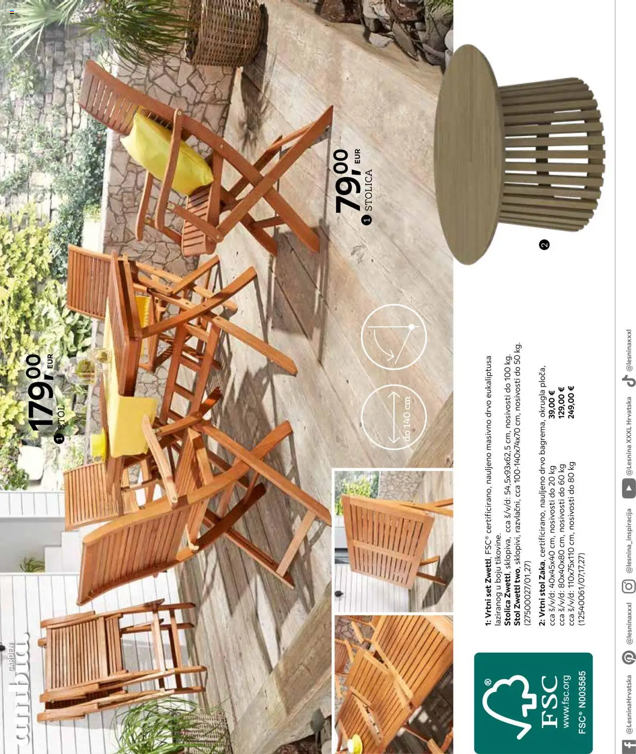 Lesnina katalog | vrijedi od 25.02.2025 | Stranica: 78 | Proizvodi: Stol, Stolica