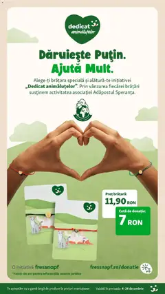 Ofertele Fressnapf valabile de la 04.12.2025 | Pagină: 20 | Produse: Brățară