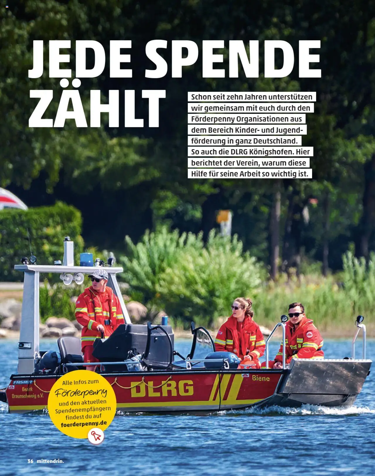 Penny  Kundenmagazin Sommer - gültig ab dem 13.06.2025 | Seite: 36