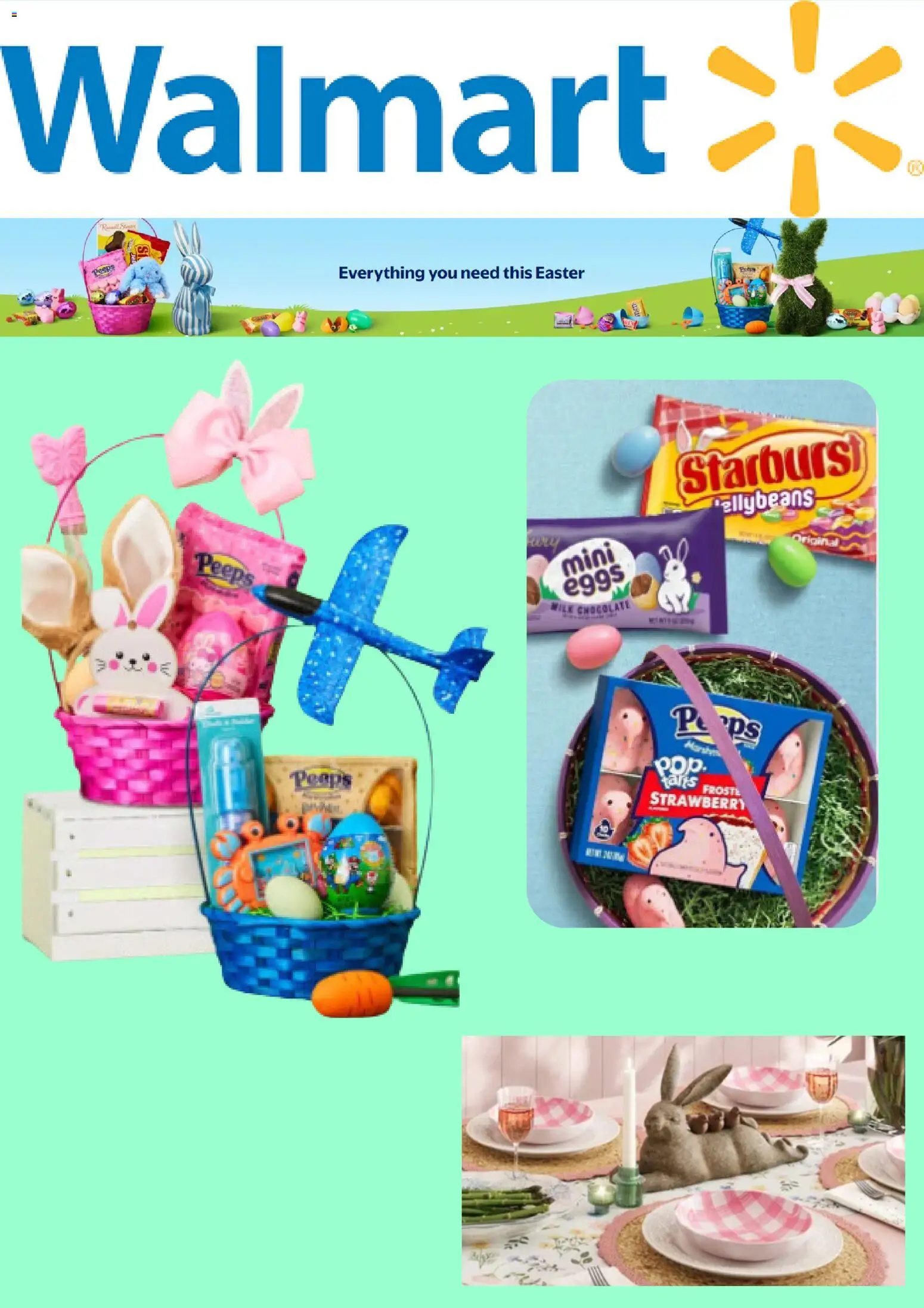 Walmart Catalogue valid from 16.03.2026 | Page: 1 | Products: Chocolate, Eggs, Milk