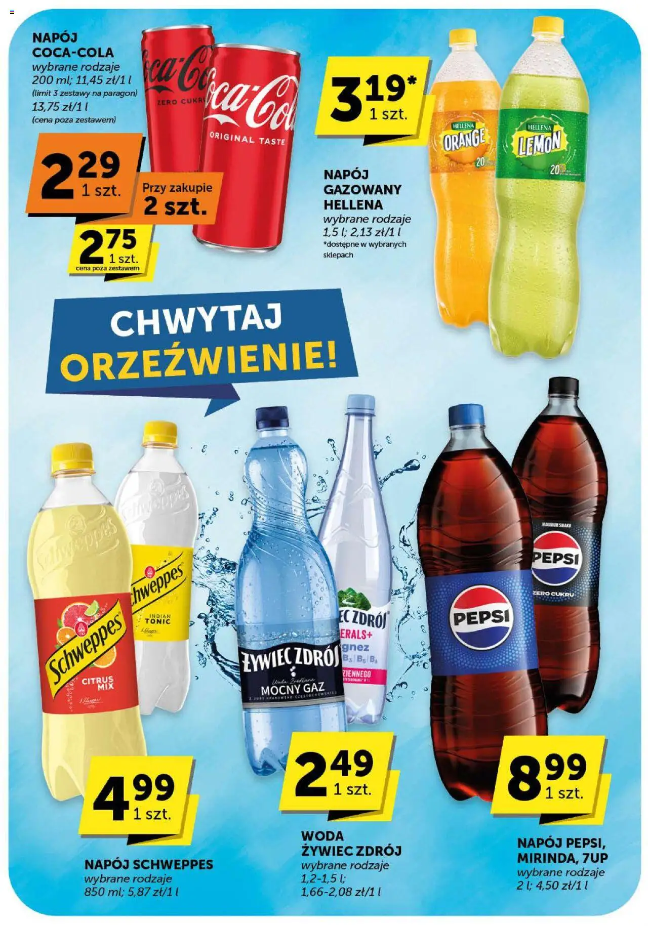 Euro Sklep Gazetka od 21.08.2025 | Strona: 32 | Produkty: Pepsi, Woda