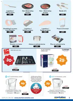 Metalac Market katalog - važi od 01.08.2025 | Strana: 3 | Proizvode: Escajg, Krompir, Vrata, Sekač