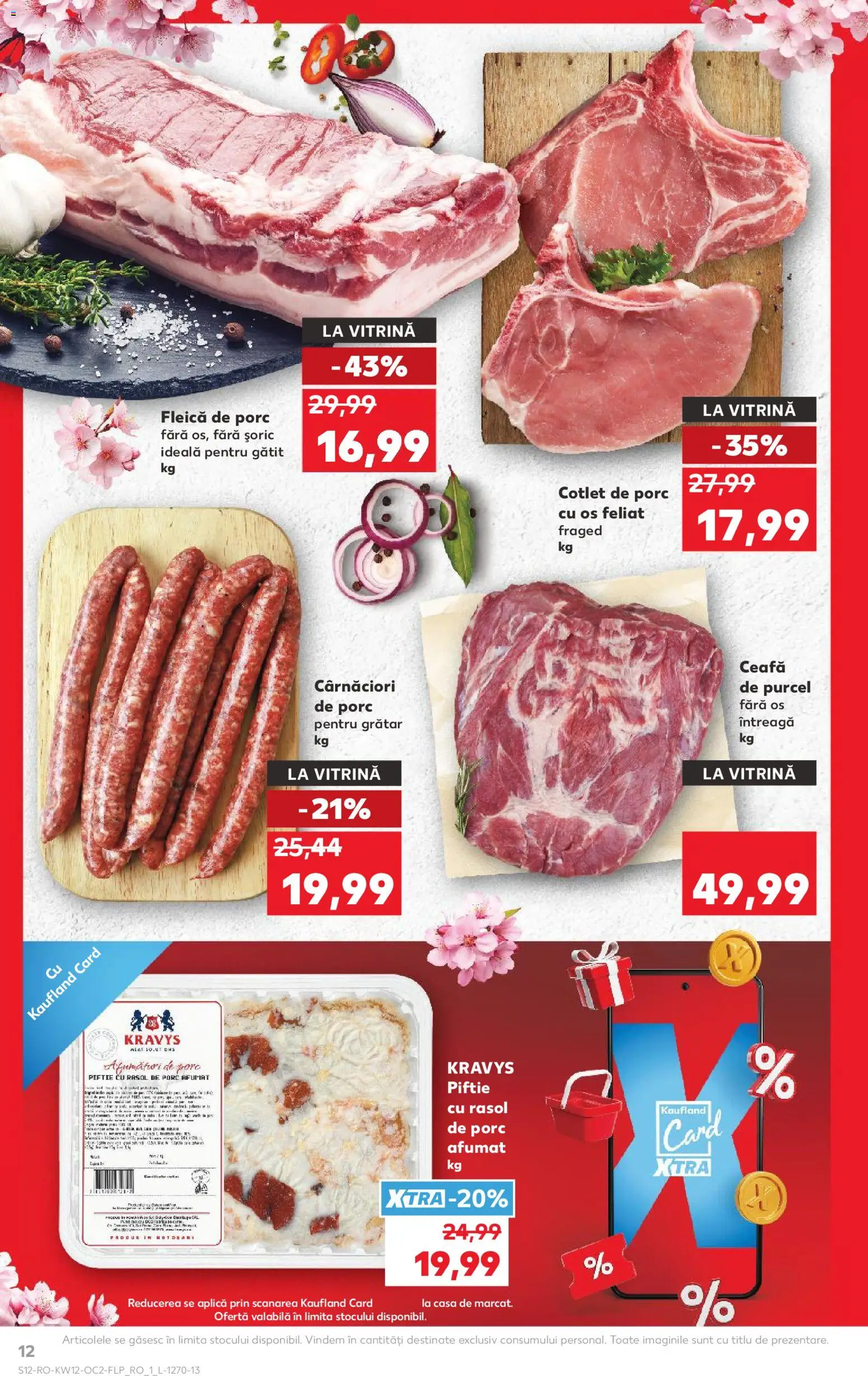 Noul catalog Kaufland – valabil de la 18.03.2026 | Pagină: 12 | Produse: Lait de coco, Grătar, Rasol, Fleică