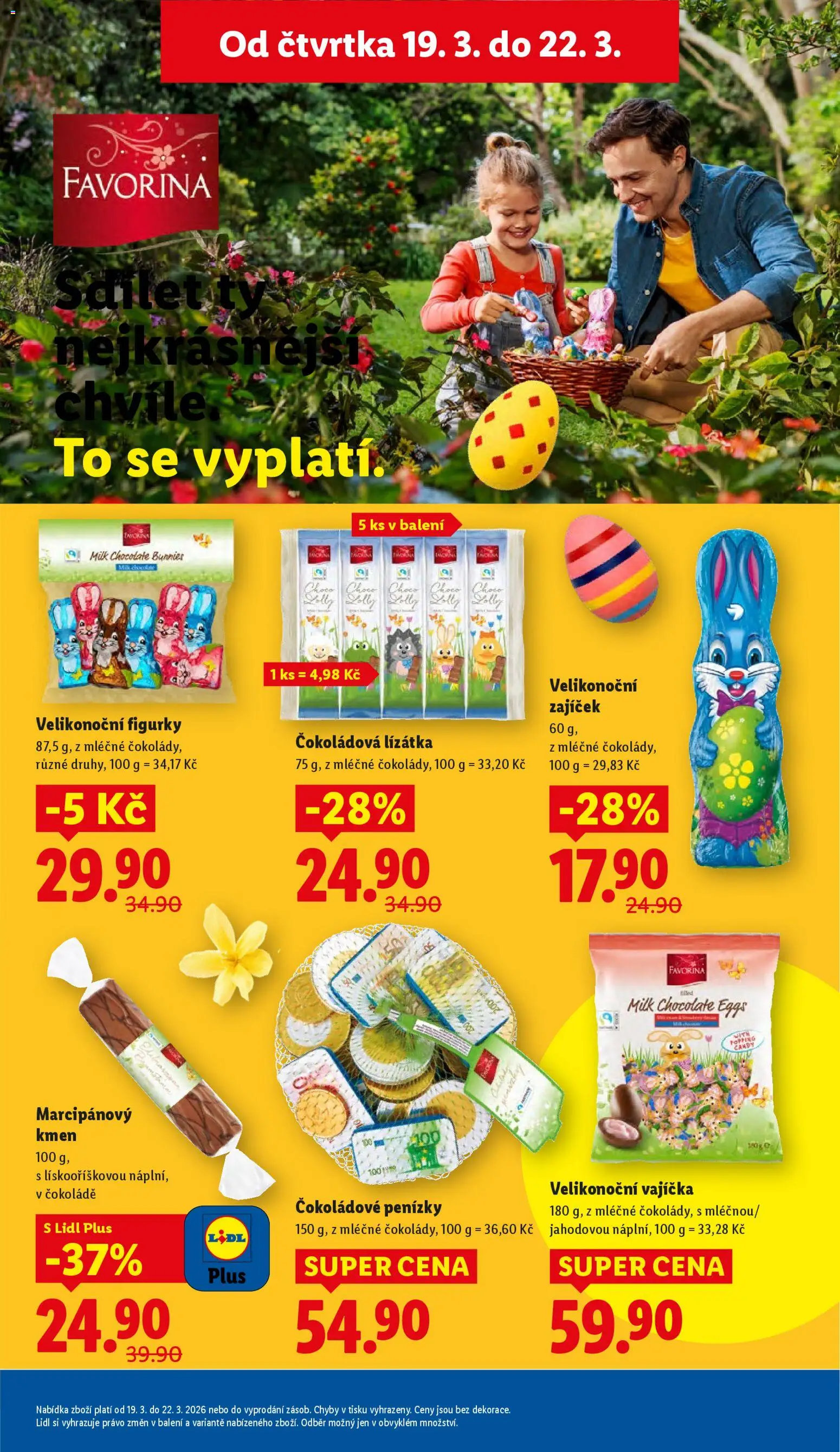Lidl leták od 19.03.2026 | Strana: 15 | Produkty: Vajíčka, Figurky, Milk chocolate