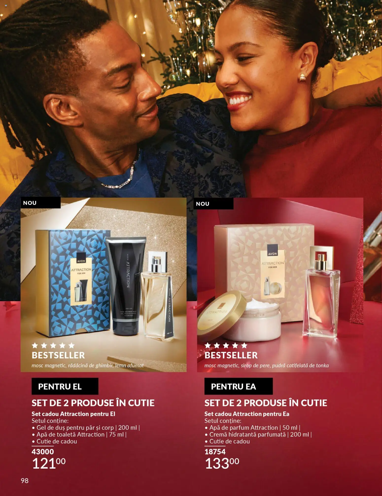 Noul catalog Avon – valabil de la 01.12.2025 | Pagină: 98 | Produse: Apă de parfum, Arapsaçı, Toaletă, Cremă