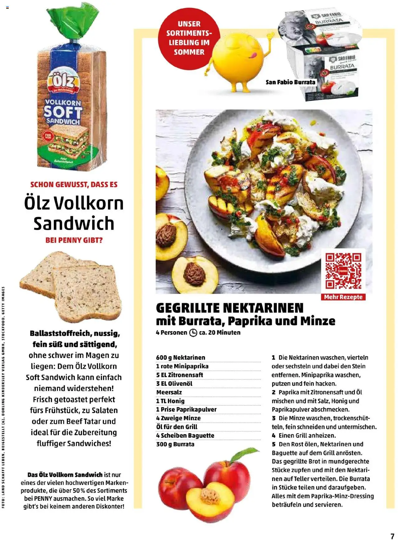 Penny Markt So Schmeckt's - Sommer 2025 gültig ab 01.06.2025 | Seite: 7 | Produkte: Jääkaappipakastin, Grill, Öl, Brot
