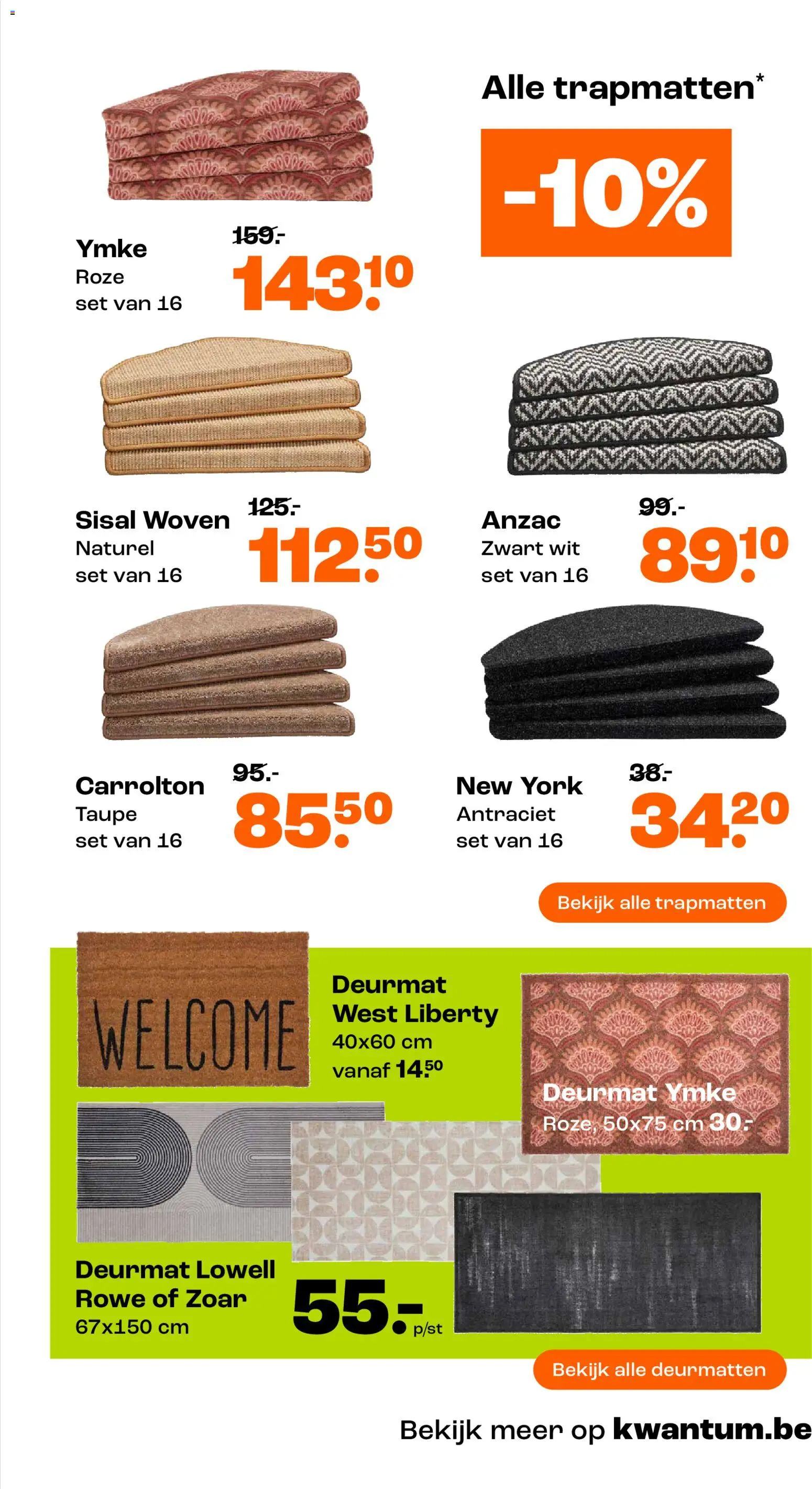 {H1} | Pagina: 20 | Producten: Deurmat