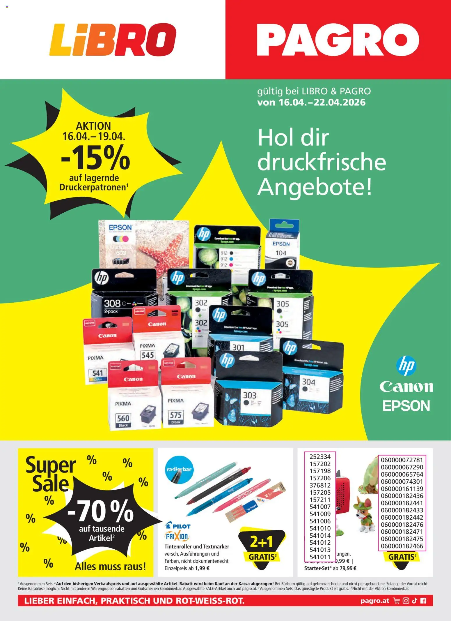 Libro Flugblatt gültig ab 16.04.2026 | Seite: 1