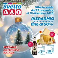 Anteprima del volantino A&O Svelto catalogo valido a partire dal 27.11.2025