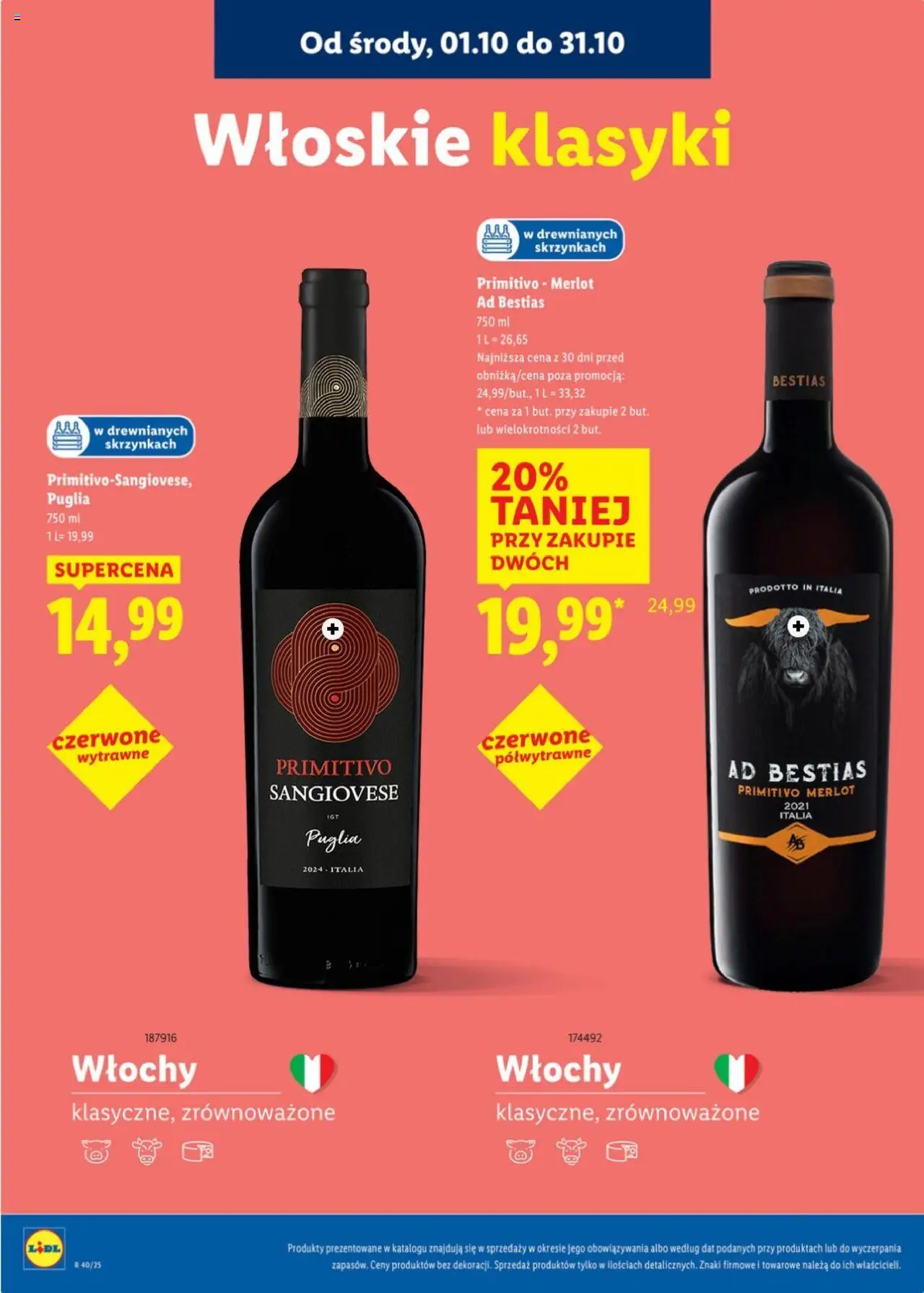 Lidl Katalog karta win od 01.10.2025 | Strona: 7 | Produkty: Merlot