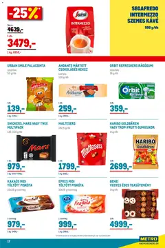 Metro - Élelmiszer és Szezonális katalógus 2025/11 - amely érvényes a következő dátumtól: 02.11.2025 | Oldal: 17