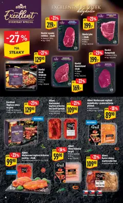 Albert leták - Hypermarket od 16.07.2025 | Strana: 9 | Produkty: Hovězí steak, Vinná klobása, Klobása, Vepřová žebra