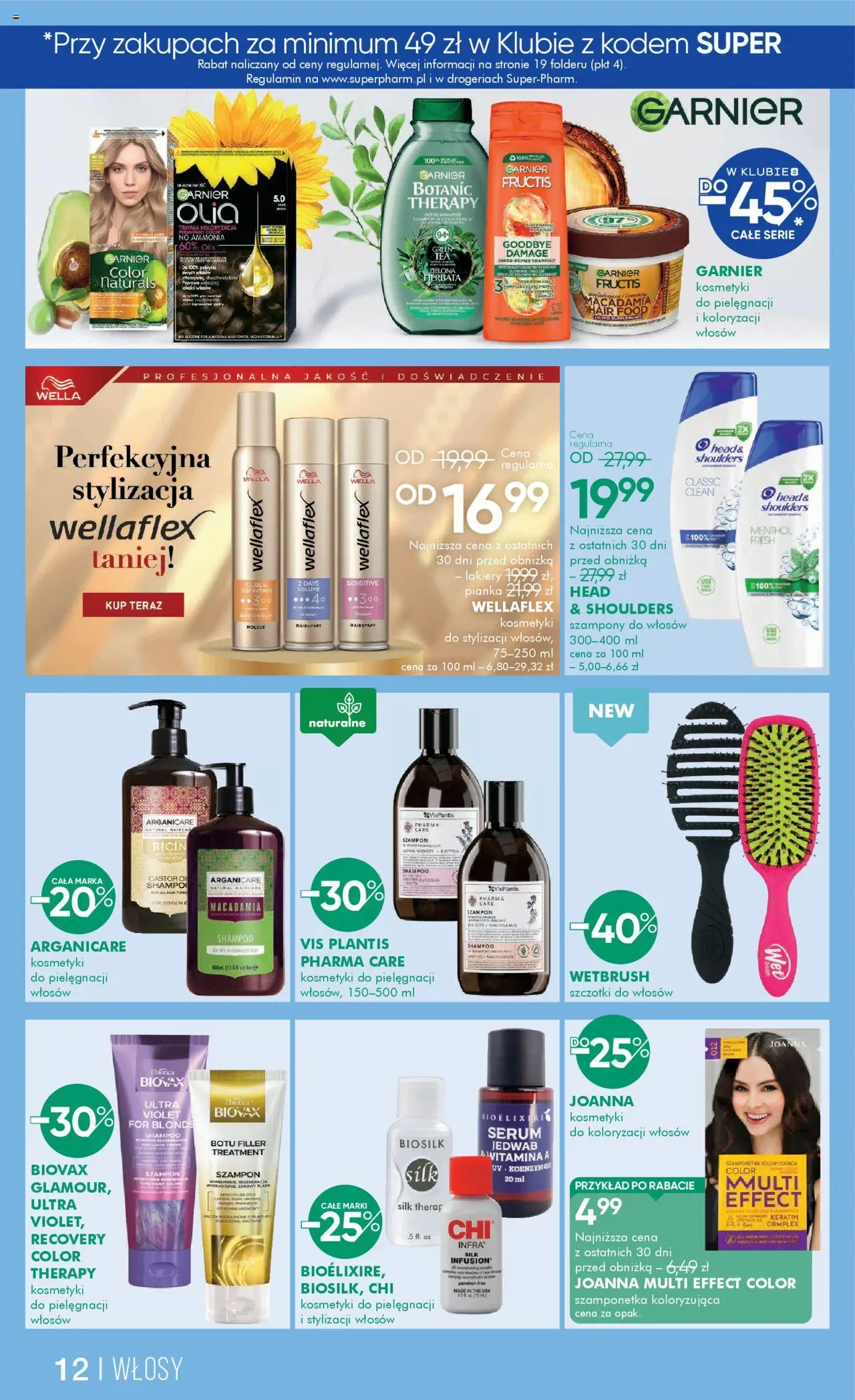 Super-pharm Gazetka od 04.10.2025 | Strona: 12 | Produkty: Kosmetyki, Szampon, Herbata, Lakiery