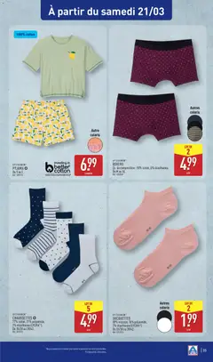 Aldi - Prévisualisation de Aldi - Catalogue de la semaine 12 valide à partir de 17.03.2026 | Page: 37 | Produits: Coton, Pyjama