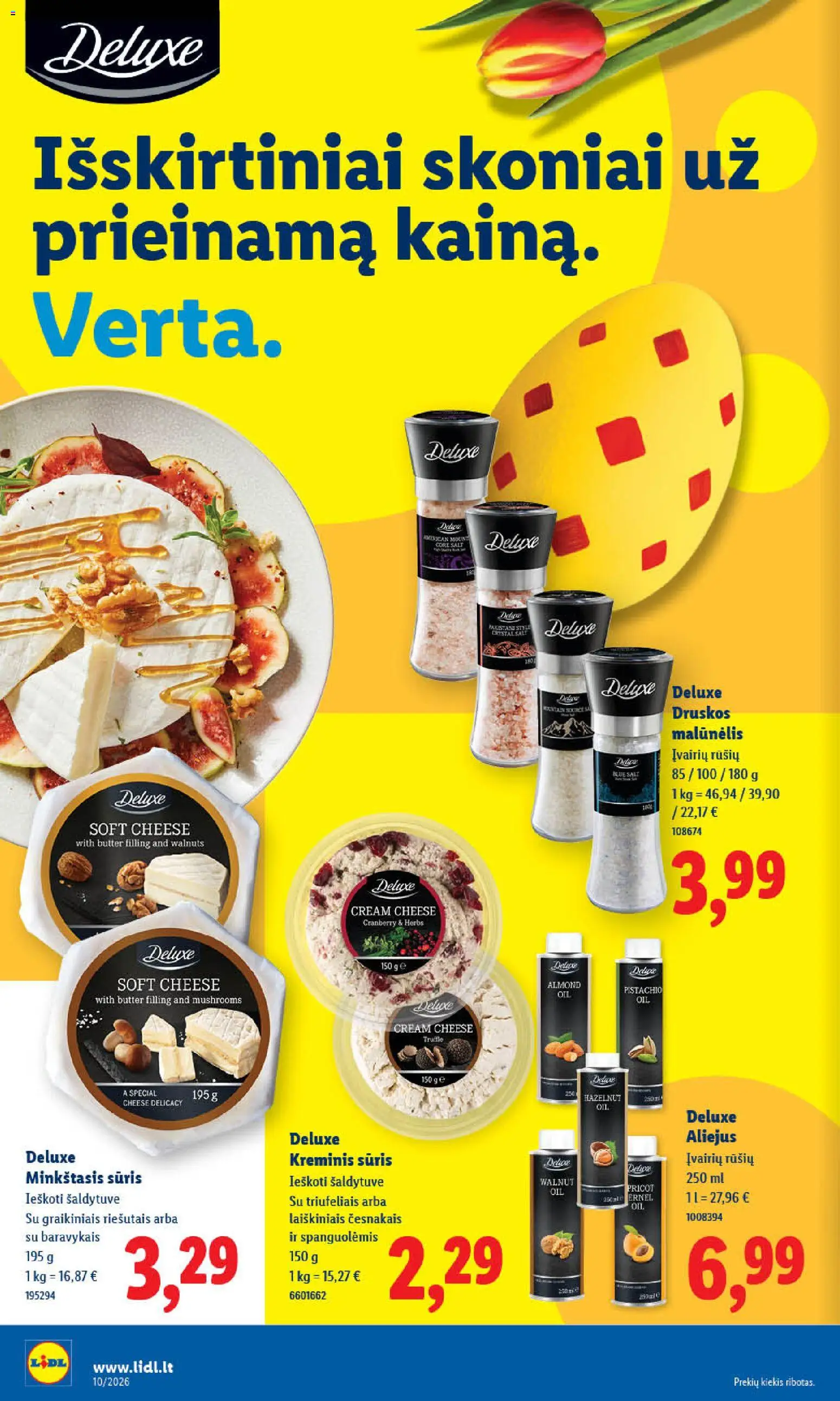 LIDL akcijos nuo 02.03.2026 | Puslapis: 18 | Prekių: Jogurtas, Sūris