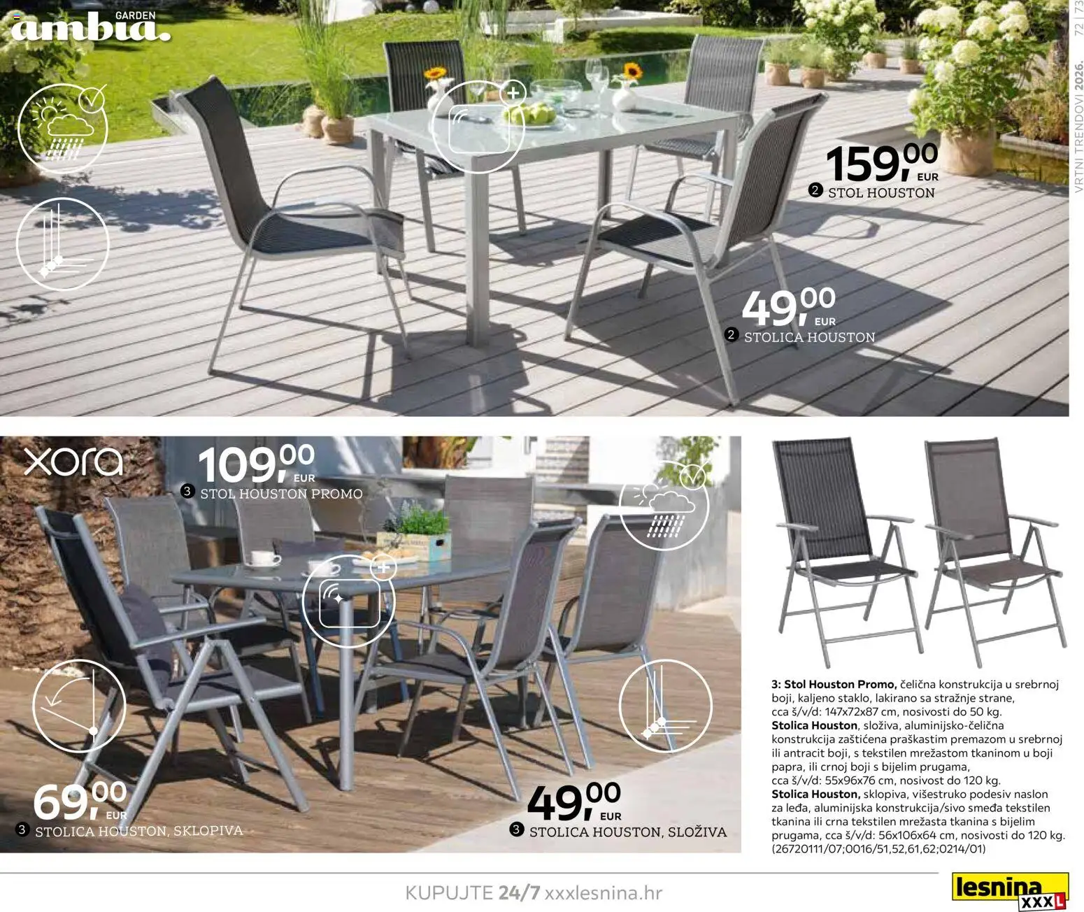 Lesnina katalog | vrijedi od 06.02.2026 | Stranica: 73 | Proizvodi: Stol, Stolica