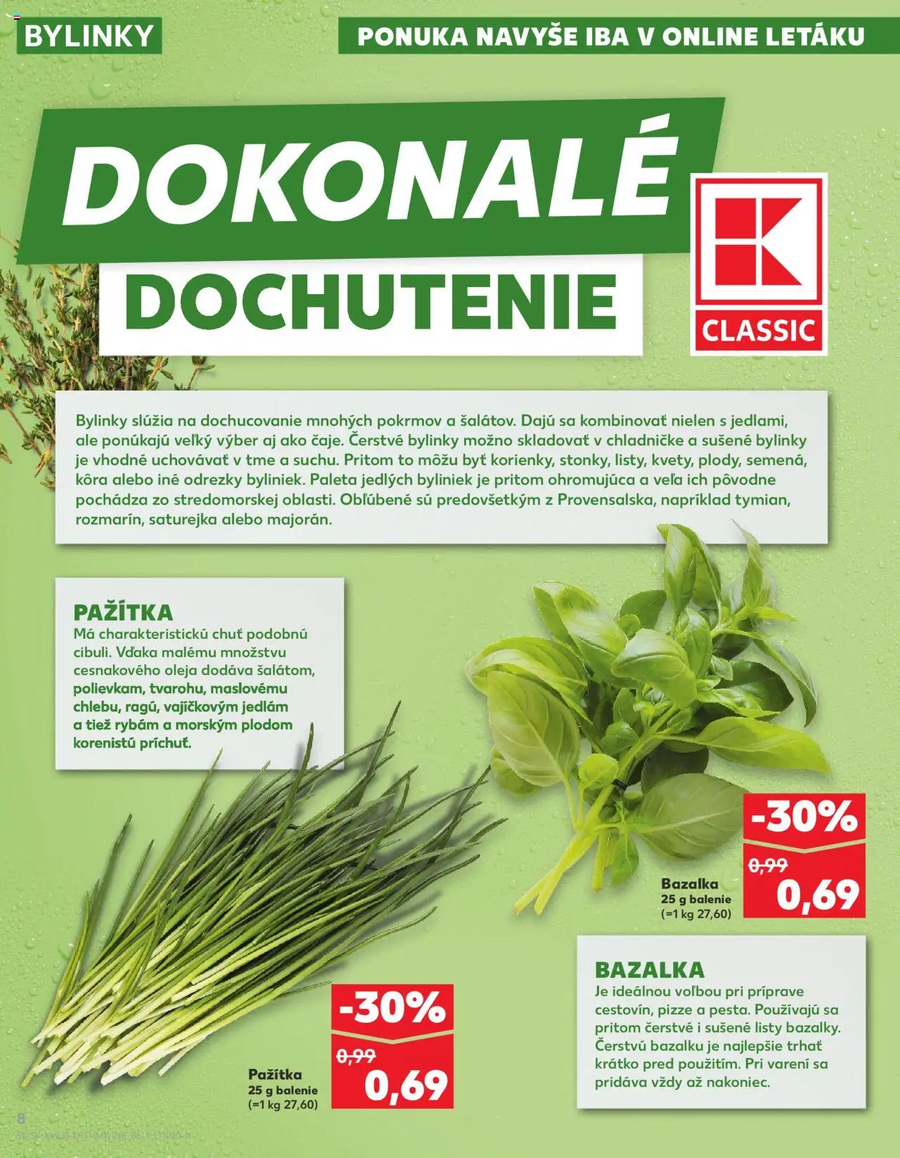 Kaufland SK akciós ujság - amely érvényes a következő dátumtól: 07.08.2025 | Oldal: 8