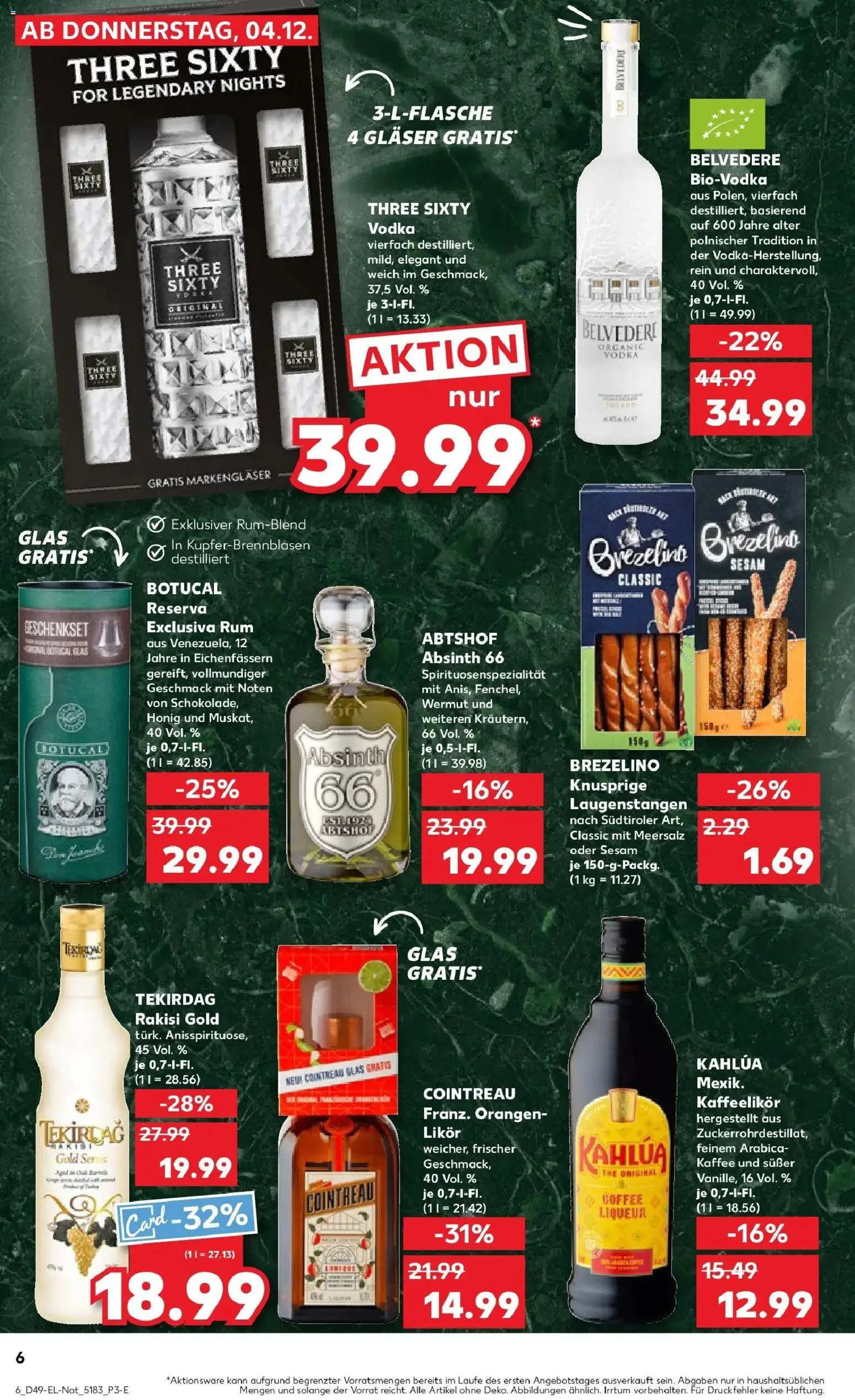Kaufland prospekt Bergisch Gladbach	 – gültig ab 08.12.2025 | Seite: 72 | Produkte: Kaffee, Schokolade, Orangen, Vodka
