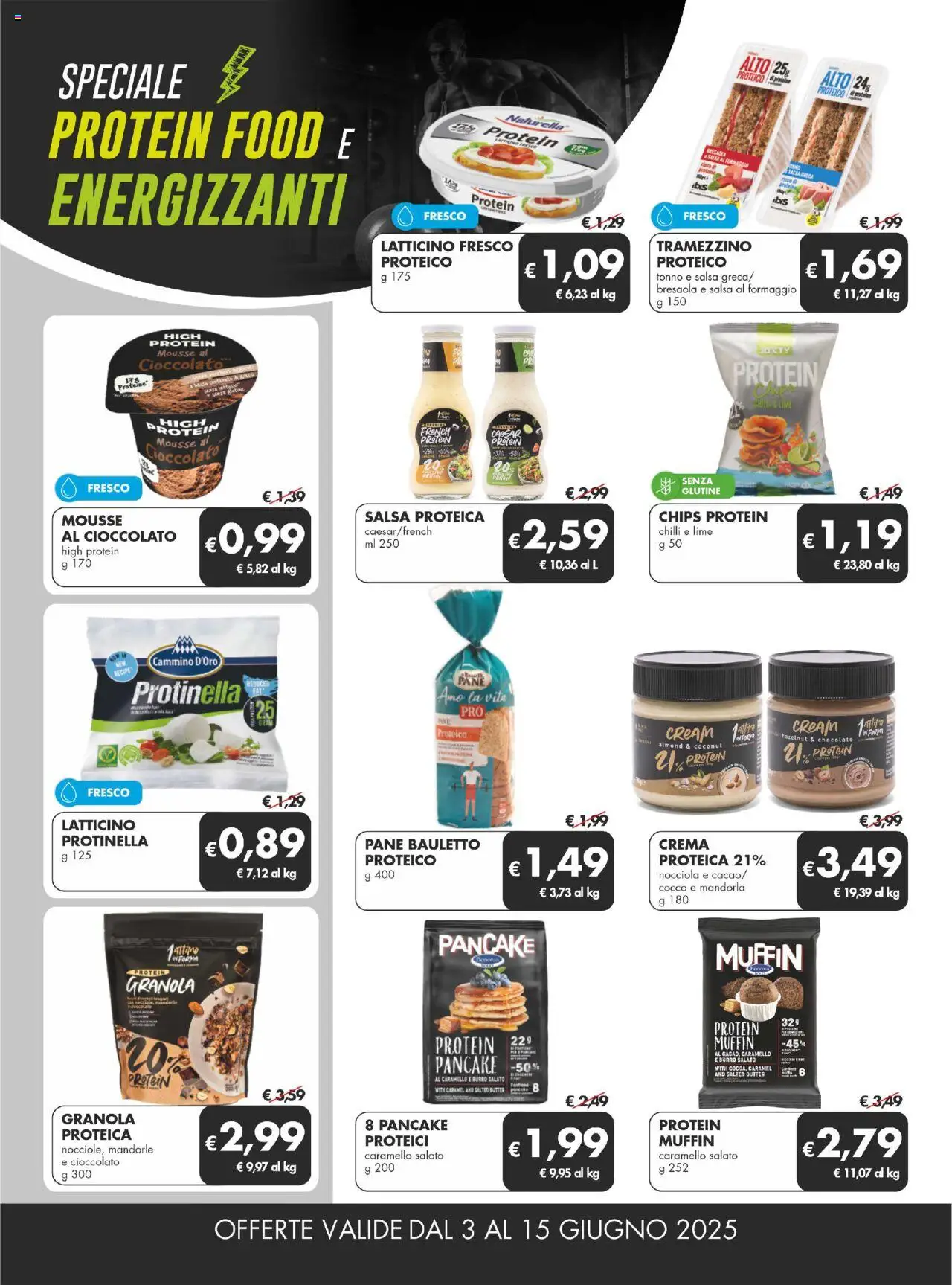 Volantino MD Discount del 03.06.2025 | Pagina: 5 | Prodotti: Salsa, Tonno, Cocco, Tramezzino