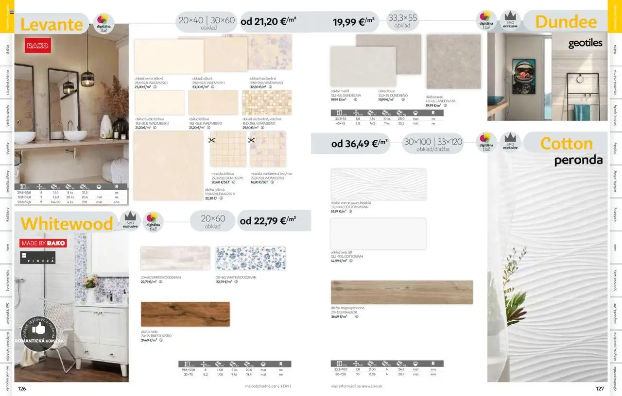 Nové Siko akcie – leták je platný od 01.09.2025 | Strana: 64 | Produkty: Osvetlenie, Svetlo, Radiátory, Obklad