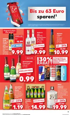 ROTKÄPPCHEN Piccolo-Sekt, versch. Sorten je 0,2-I-FI. ab 09.10.2025 gültig | Seite: 11 | Produkte: Energy, Likör, Rockstar, Pils