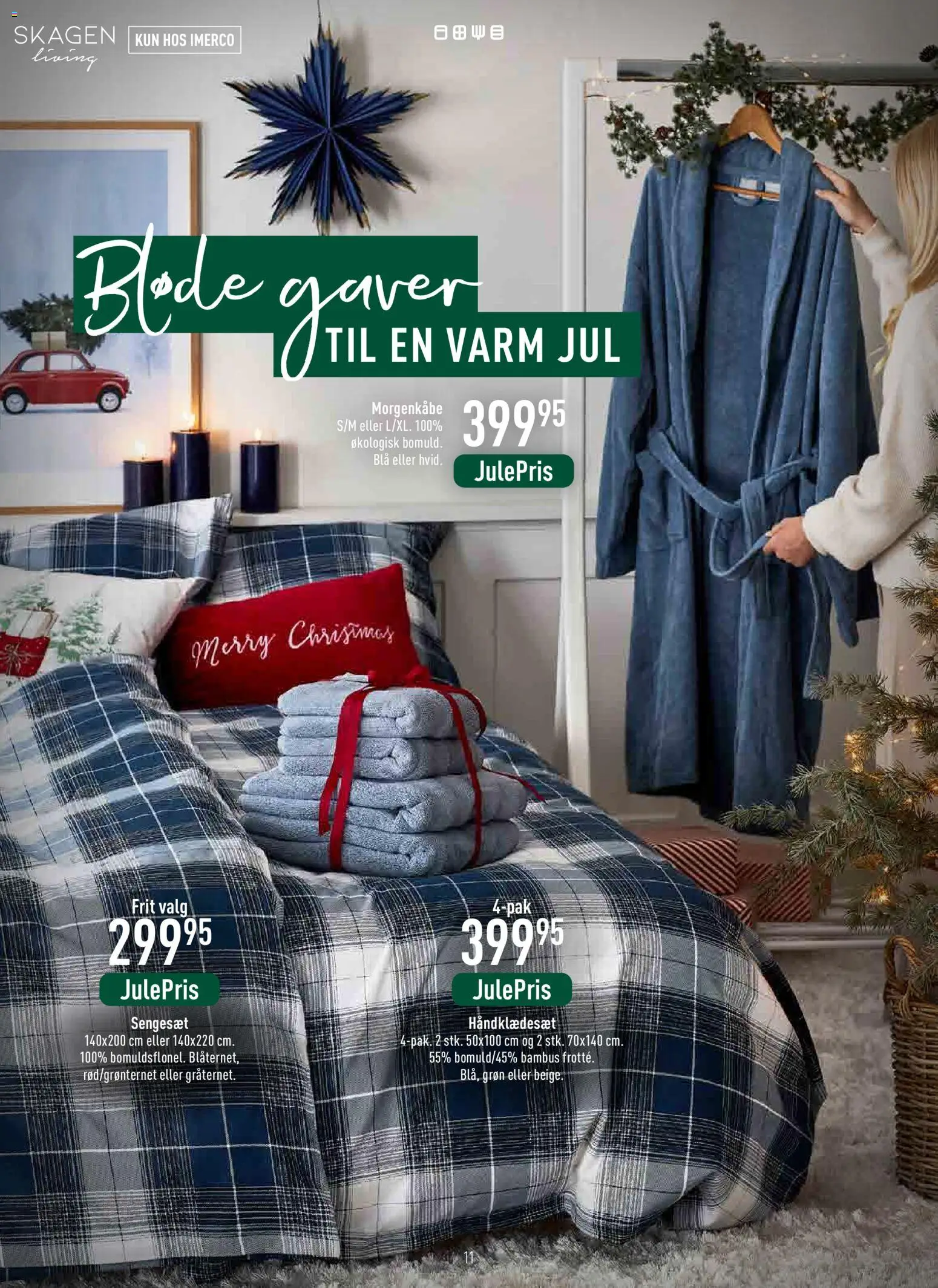 Imerco tilbudsavis – gyldig fra 16.12.2025 | Side: 11 | Produkter: Sengesæt