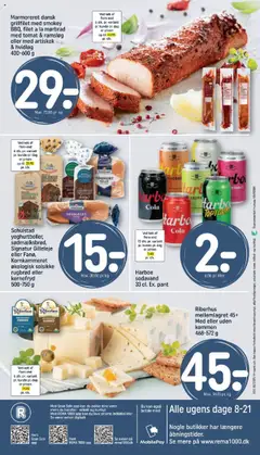 Rema 1000 Tilbudsavis gyldig fra 20.07.2025 | Side: 20 | Produkter: Brød, Sodavand, Cola, Artiskok