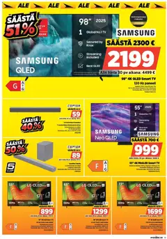 Power-mainoslehti voimassa 24.12.2025 alkaen | Sivu: 15 | Tuotteet: Soundbar, TV