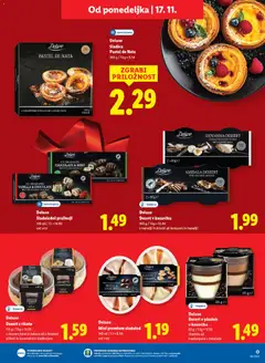 Lidl katalog akcije – veljaven od 13.11.2025 | Stran: 59 | Izdelki: Mandlji, Piskoti, Sladoled