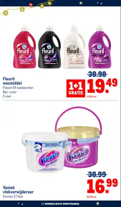 Makro - Folder - Voorbeeld van een folder van Makro, geldig van 10.12.2025 | Pagina: 104 | Producten: Wasmiddel, La, Was, Poeder