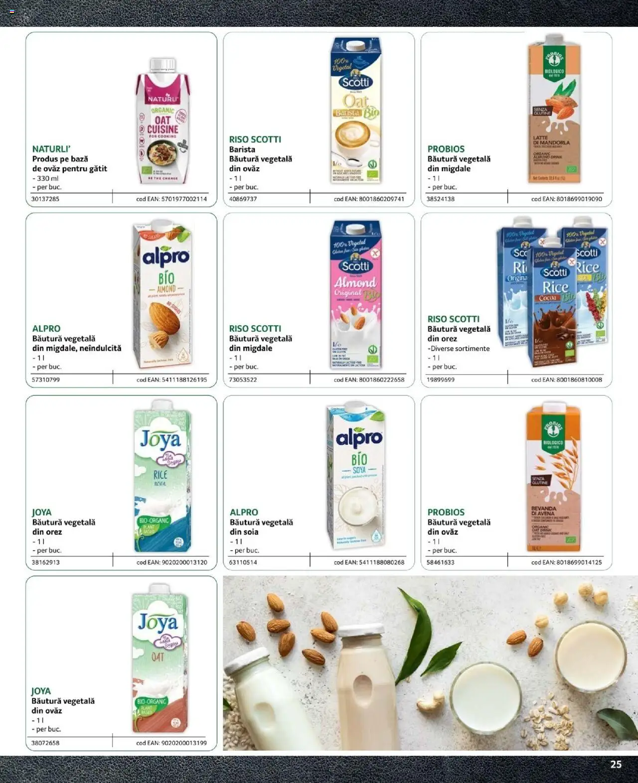 Noul catalog Selgros – valabil de la 09.02.2024 | Pagină: 25 | Produse: Migdale, Orez