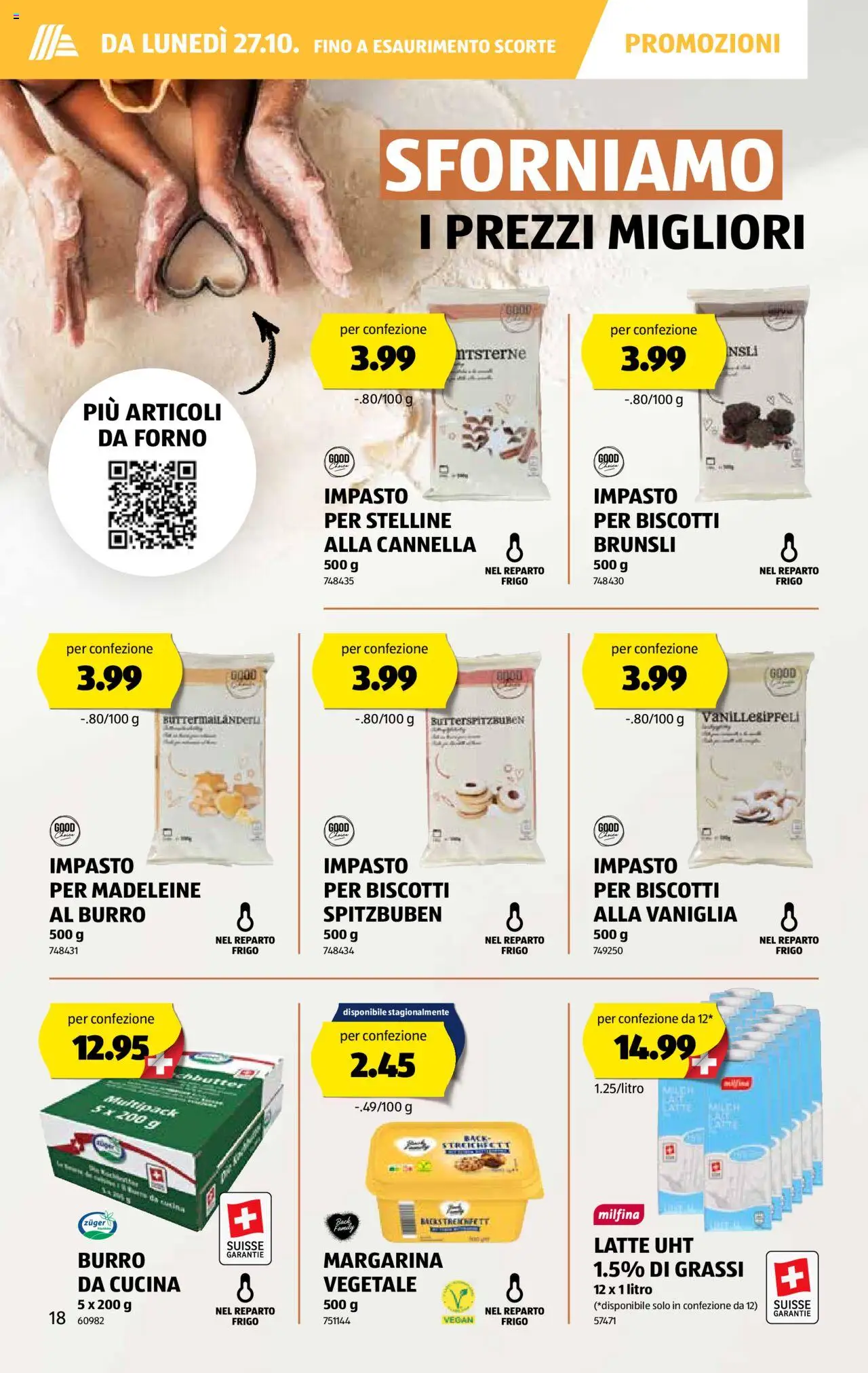 Aldi Aktionen IT – gültig ab 23.10.2025 | Seite: 19 | Produkte: Milch