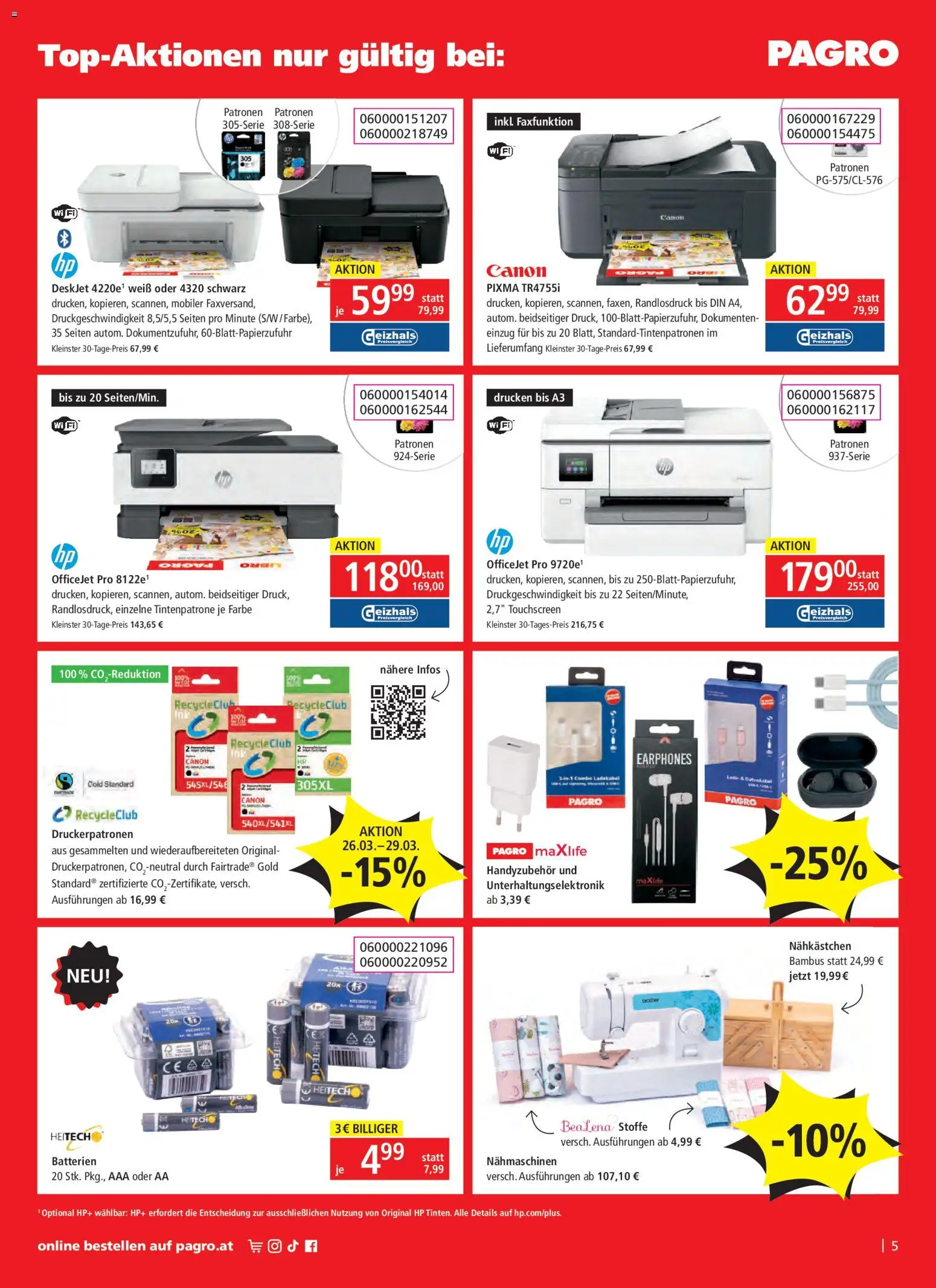 Pagro-Diskont Flugblatt gültig ab 26.03.2026 | Seite: 5