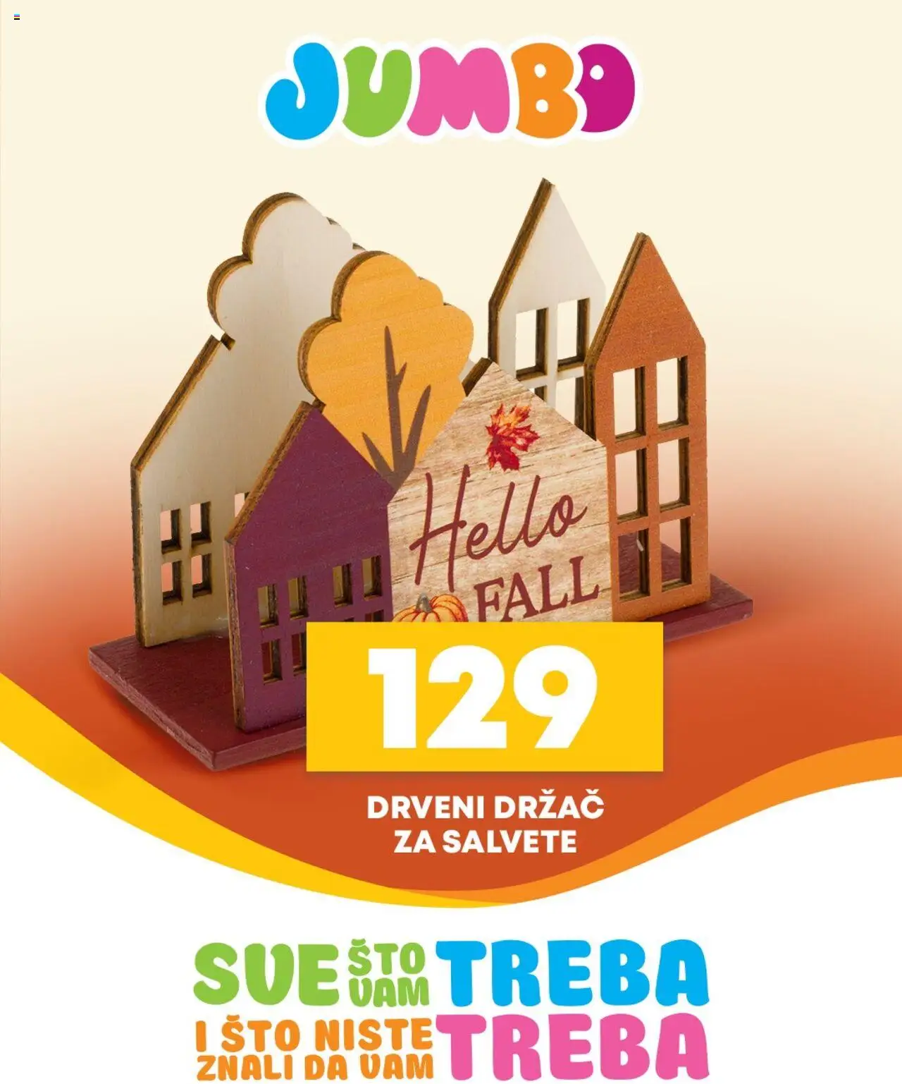 JUMBO katalog - važi od 21.10.2025 | Strana: 6 | Proizvode: Sto, Salvete