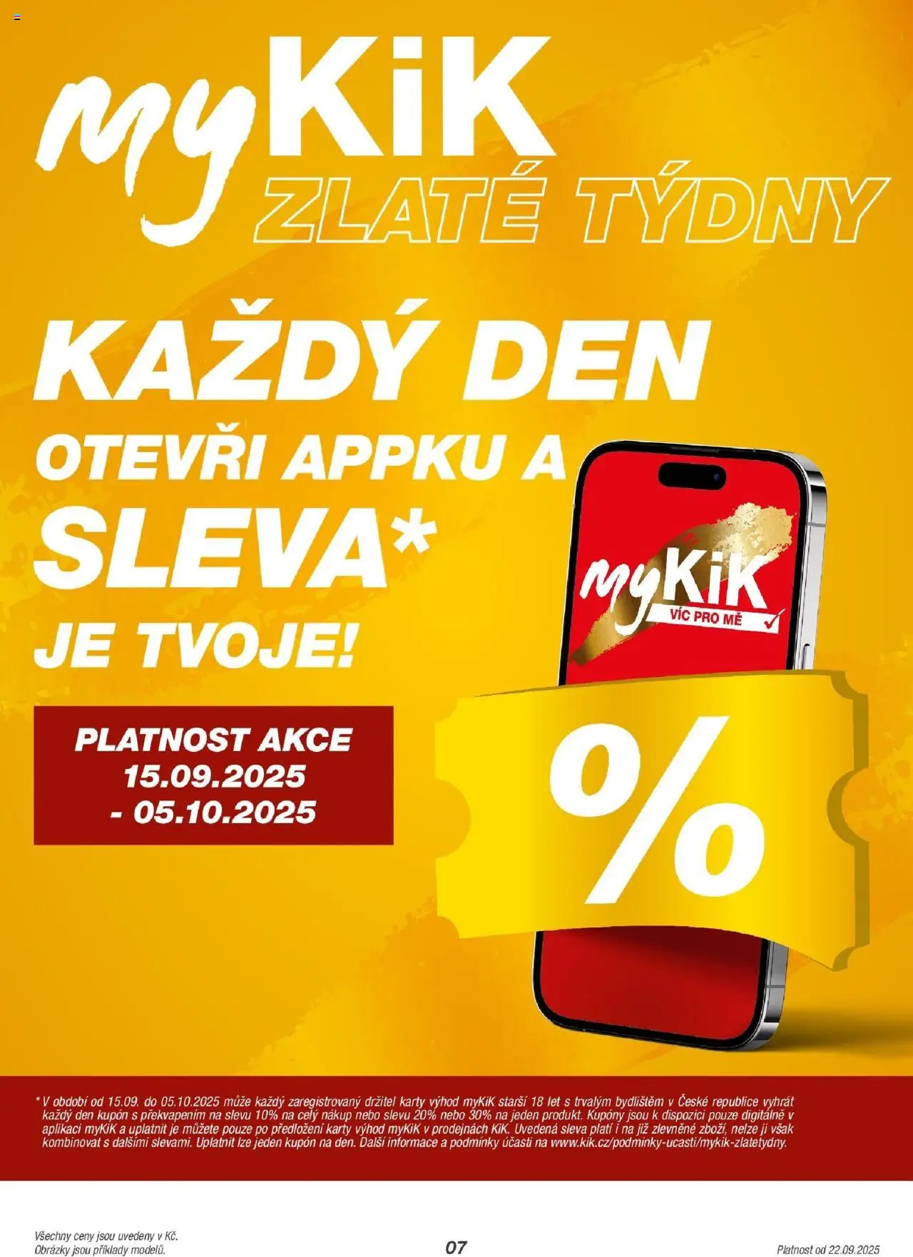 Kik leták od 22.09.2025 | Strana: 7 | Produkty: Karty