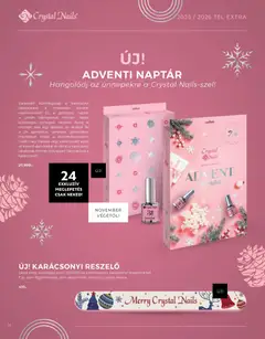 Crystal Nails Tél extra katalógus 2025/26 - amely érvényes a következő dátumtól: 01.12.2025 | Oldal: 26